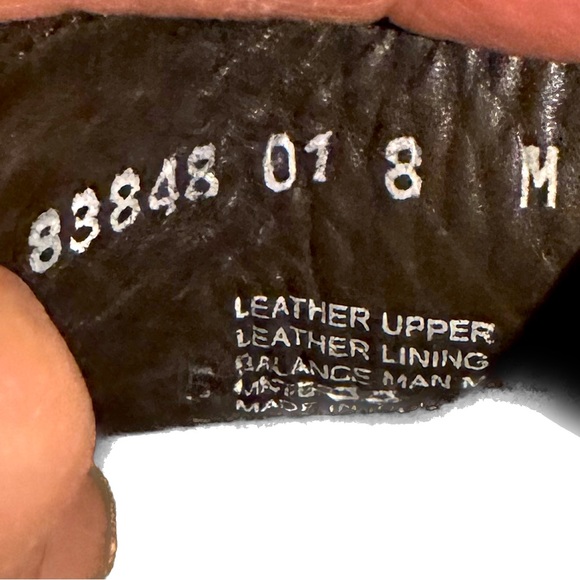 VTG NXXT NUNN BUSH LEATHER LUGG SOLE DRESS SHOE CHURCH DANCE CASUAL CHOIR  SZ: 8 - Picture 5 of 7